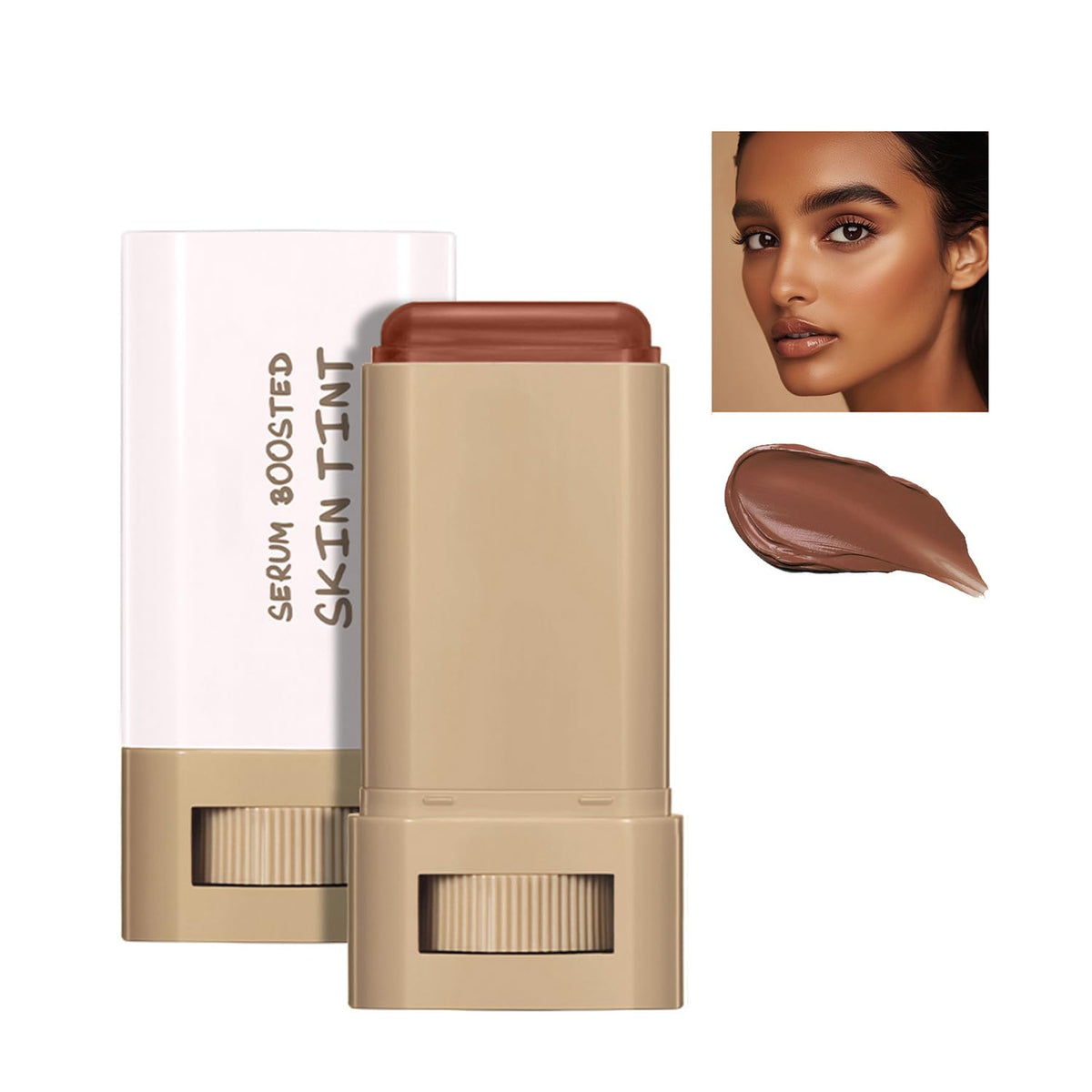 Lulesi Beauty Balm Serum con textura gel-crema para hidratación instantánea.