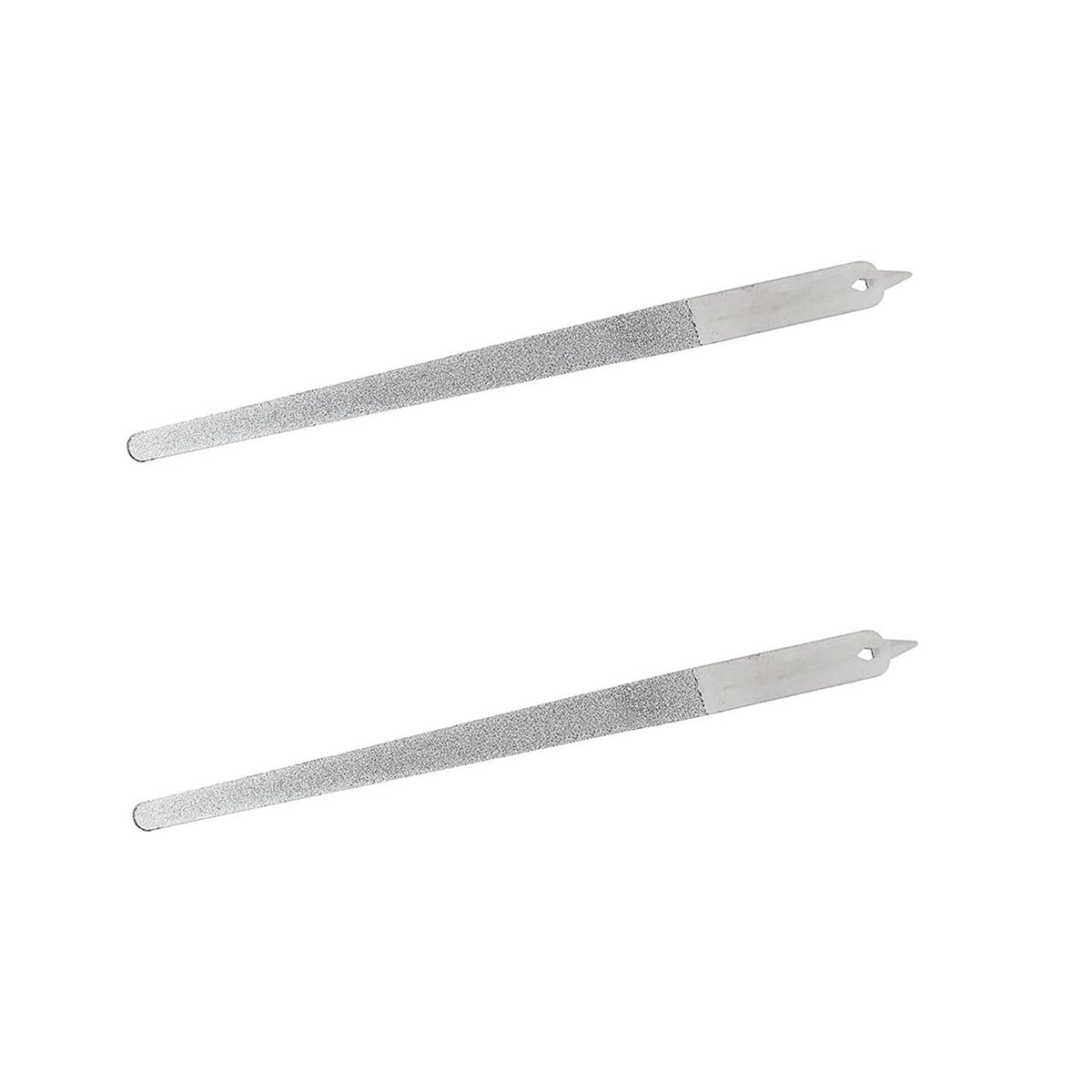 Lulong lima uñas con polvo de diamante para acabado suave.