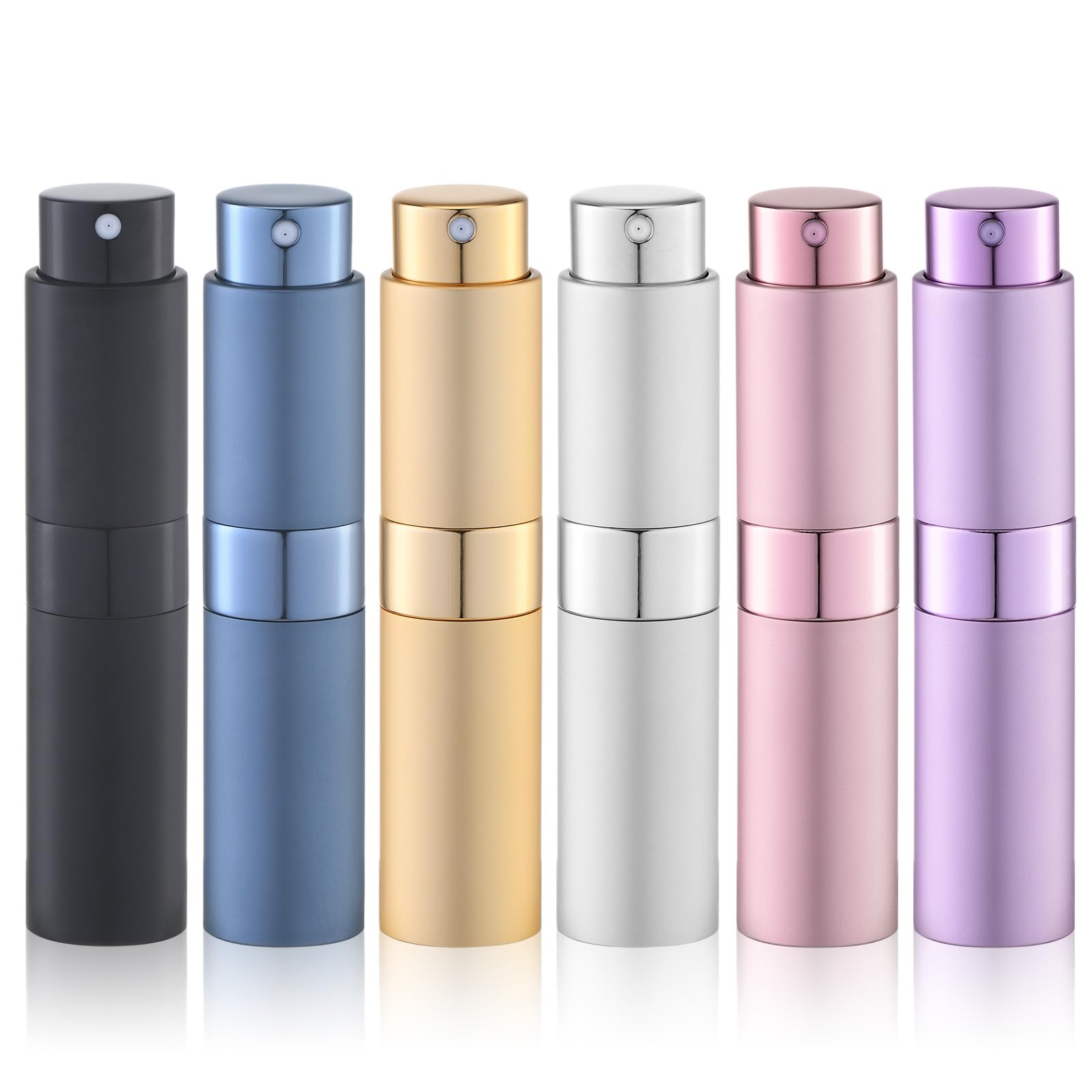 Lulupack atomizador perfume 8ml twist-up: rocía con precisión y sin fugas.
