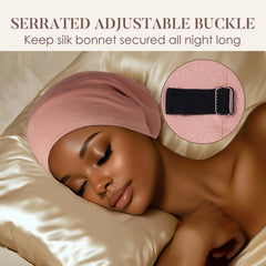 LULUSILK bonete para todo tipo de cabello, ideal para dormir y usar.