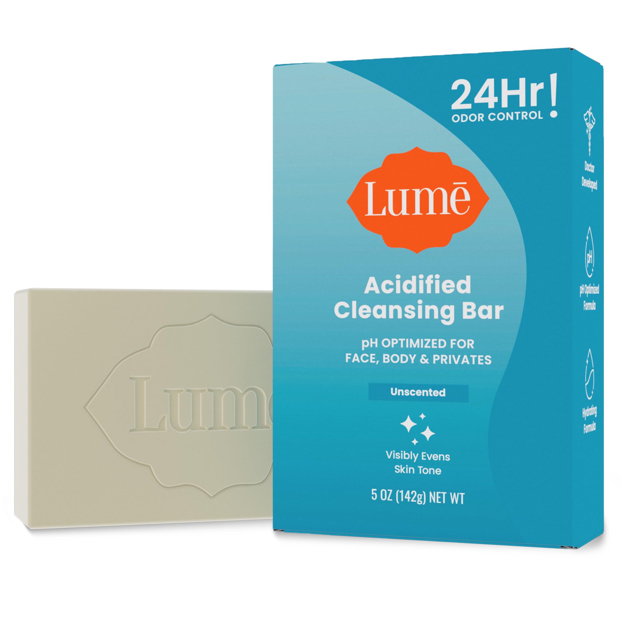 Lume barra acidificada con control de olor 24 h tras la ducha