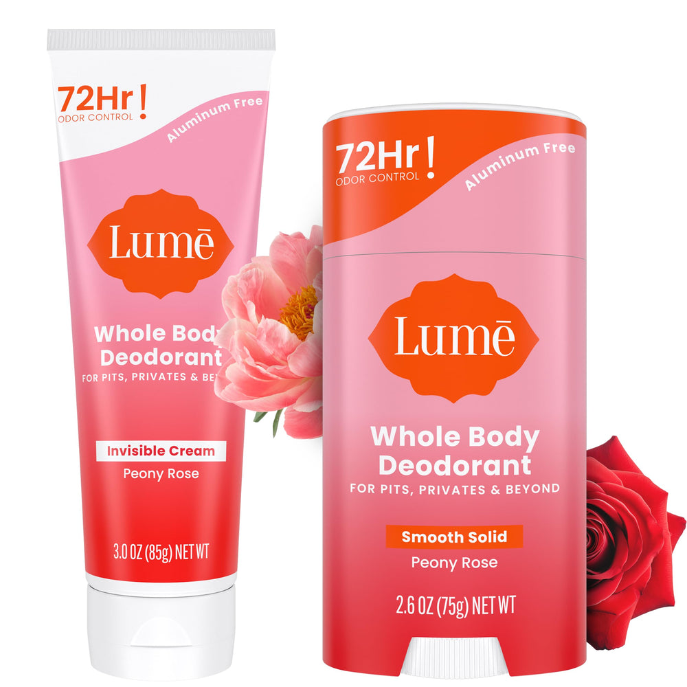 Lume crema invisible Peonía Rosa protegida y de absorción rápida.