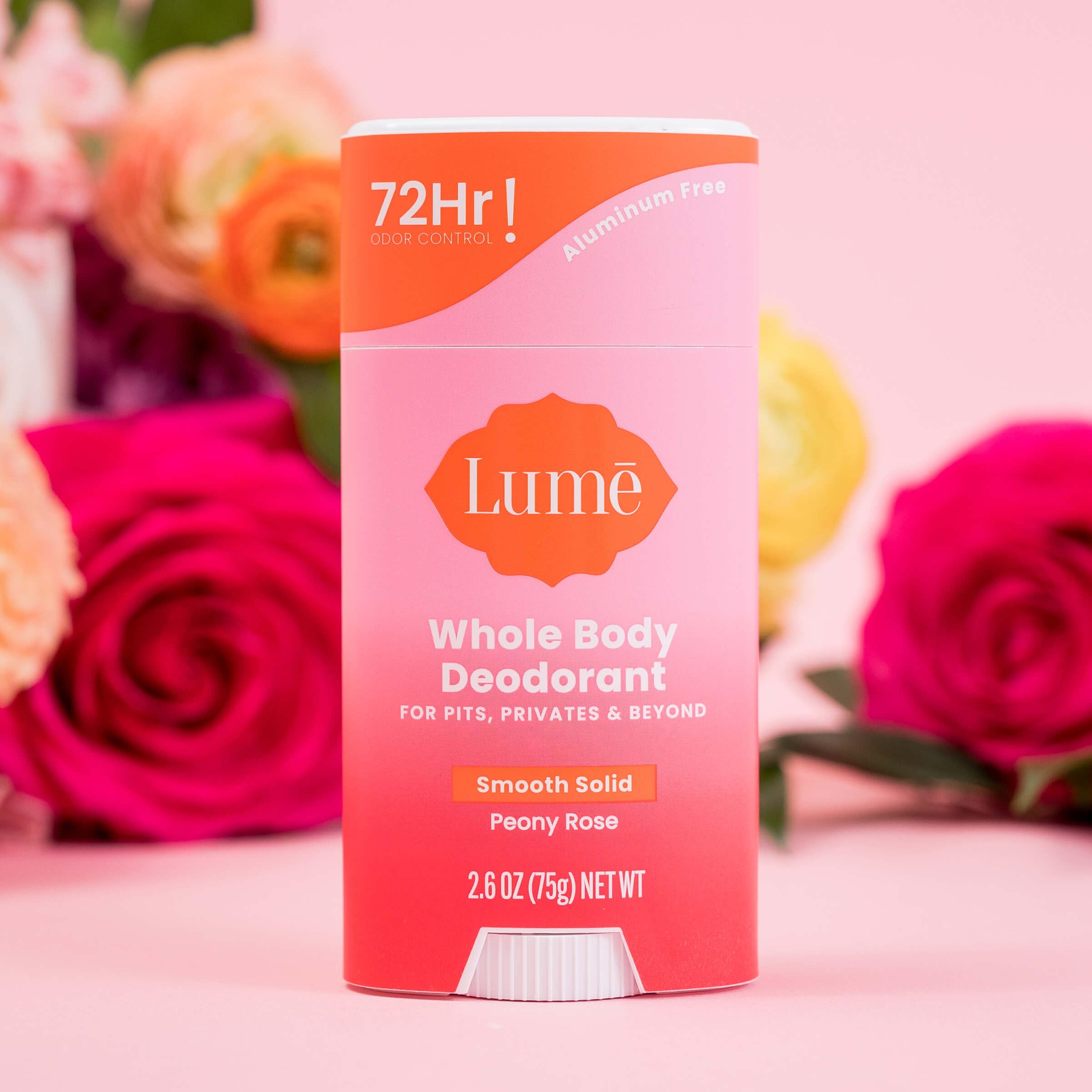 Lume Smooth Stick adecuado para axilas y zonas del cuerpo