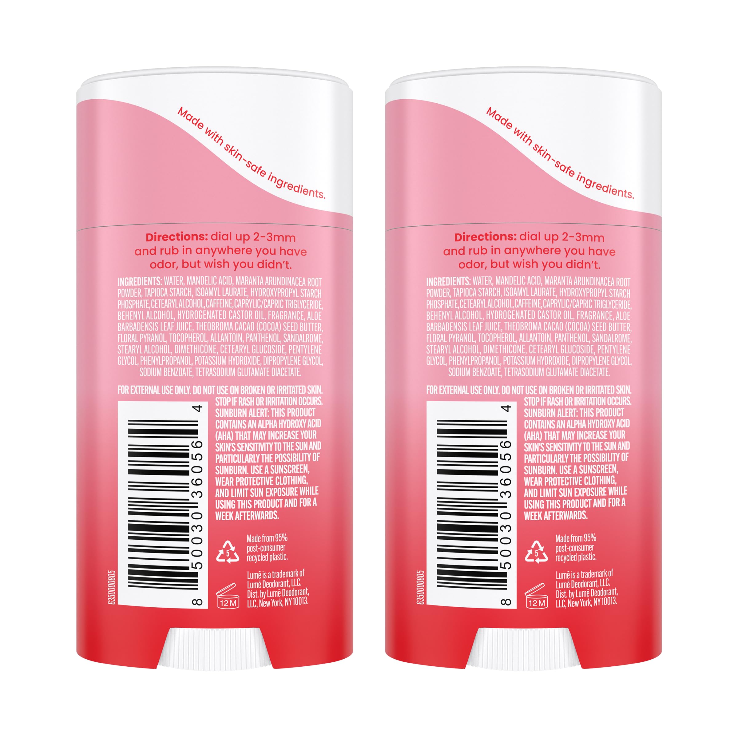 Lume crema para pies y áreas sensibles, mantiene la piel fresca.