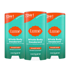 Desodorante Lume para cuerpo en barra suave con control de olor diario