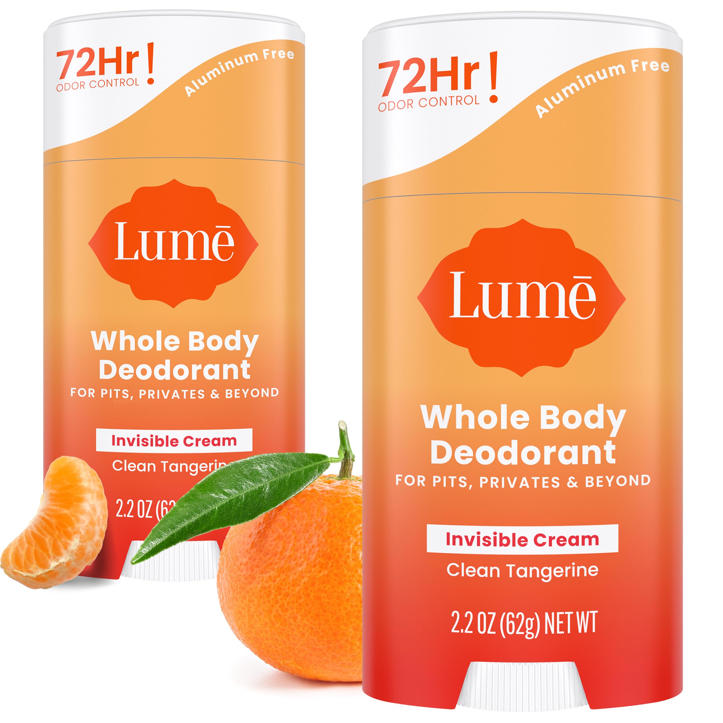Lume desodorante corporal crema invisible 72h para uso diario