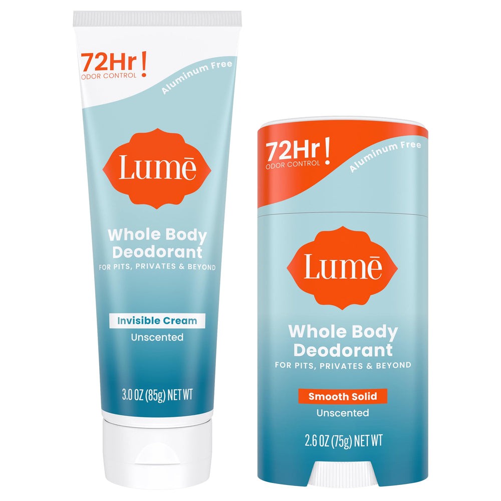 Lume crema desodorante invisible para uso diario y piel sensible.