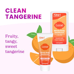 Lume Solid Stick applied to various areas for odor control.