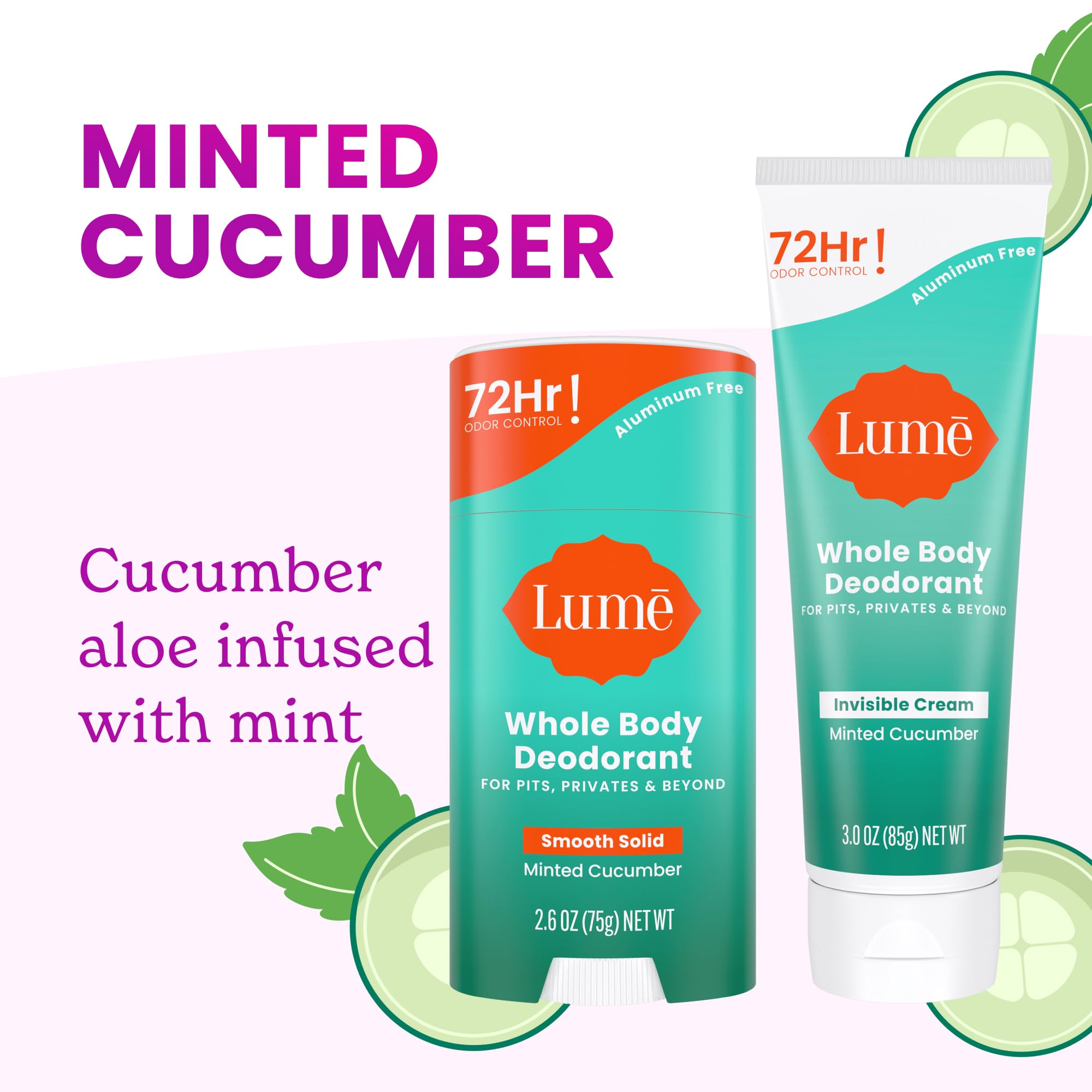 Paquete Lume con crema y barra en caja, 3oz y 2.6oz