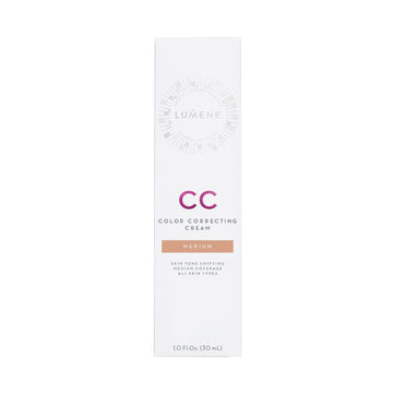 Lumene Crema CC correctora, textura ligera para piel fresca y cómoda.