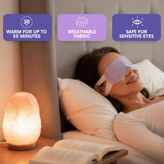 LumiDew mascarilla ojos para viaje diseño compacto