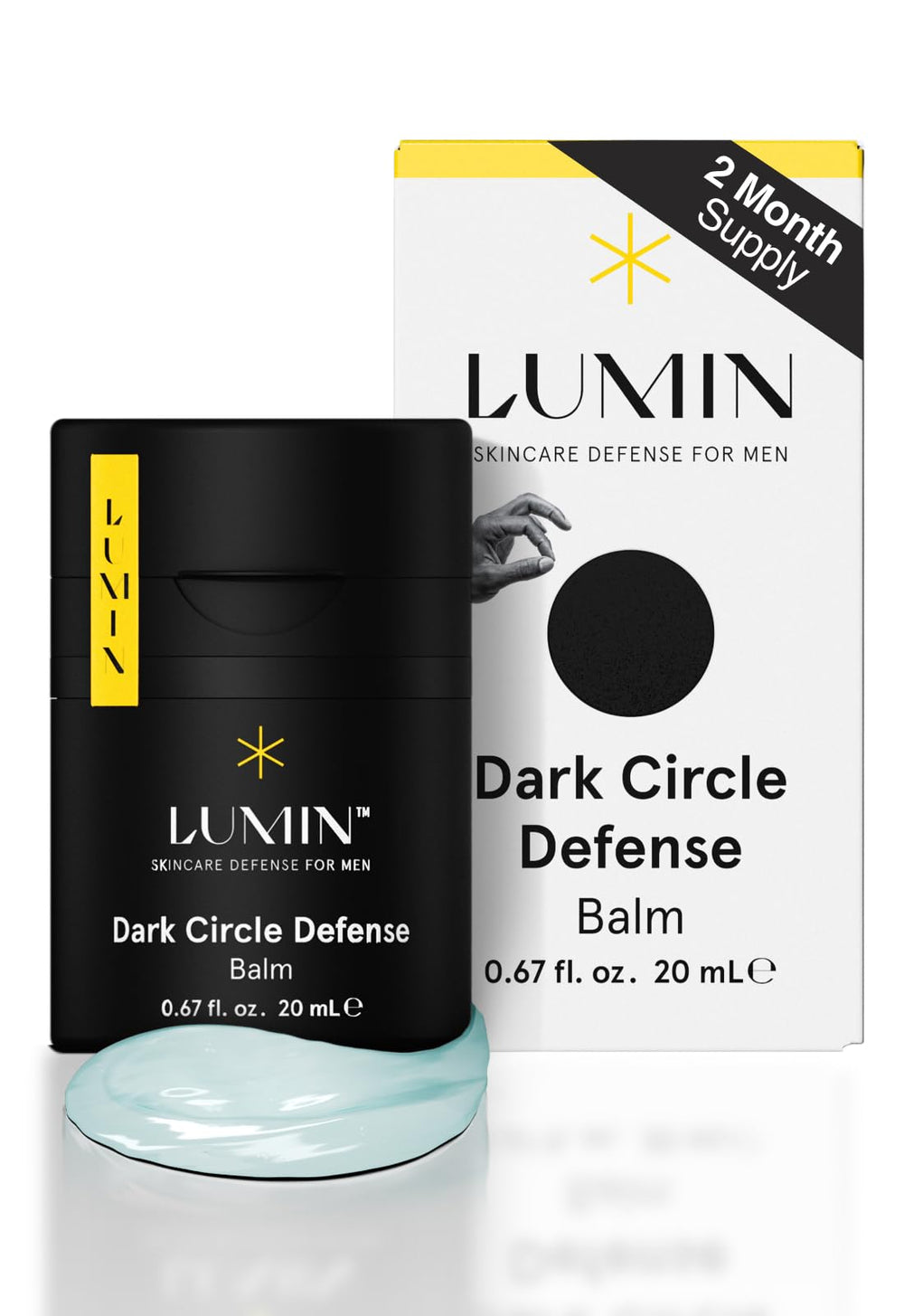 Lumin crema-ojos cafeína niacinamida: ilumina la mirada y reduce sombras.