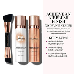 LUMINESS aplicación spray Silk para cobertura media y construible