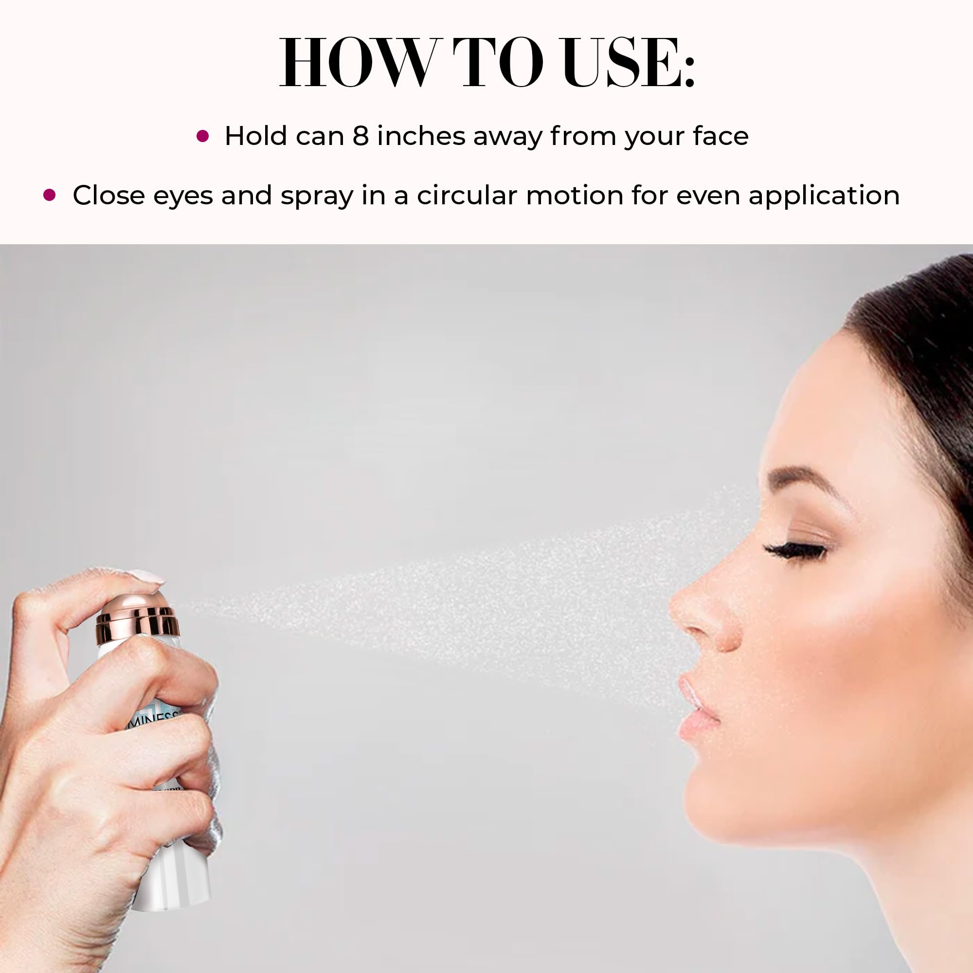 LUMINESS Dermatologist-reviewed cruelty-free label indicates safe wear for all skin types.