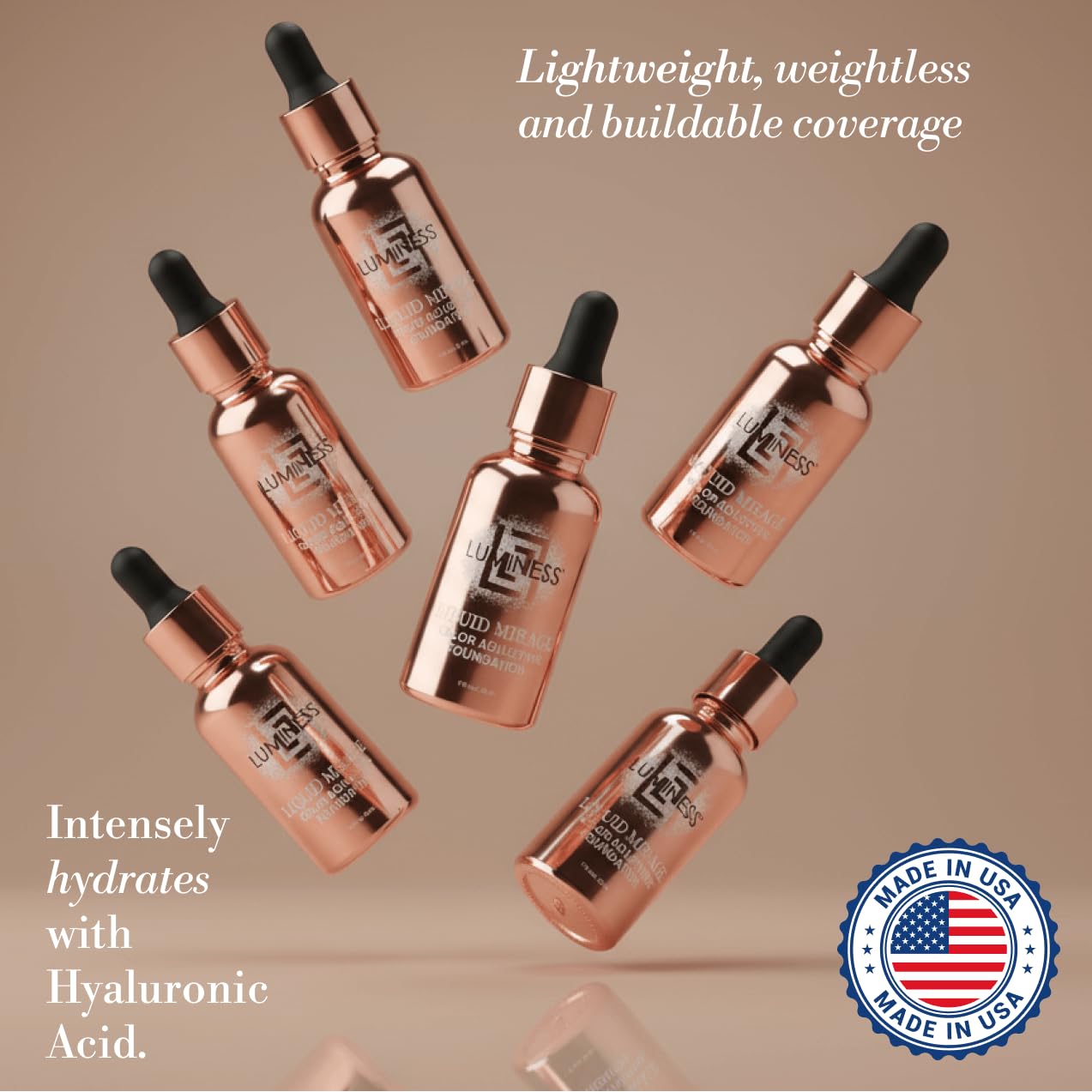 LUMINESS Liquid Mirage manteca de karité cuida y suaviza la piel