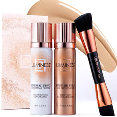 Luminess primer hidratante en spray para un acabado suave