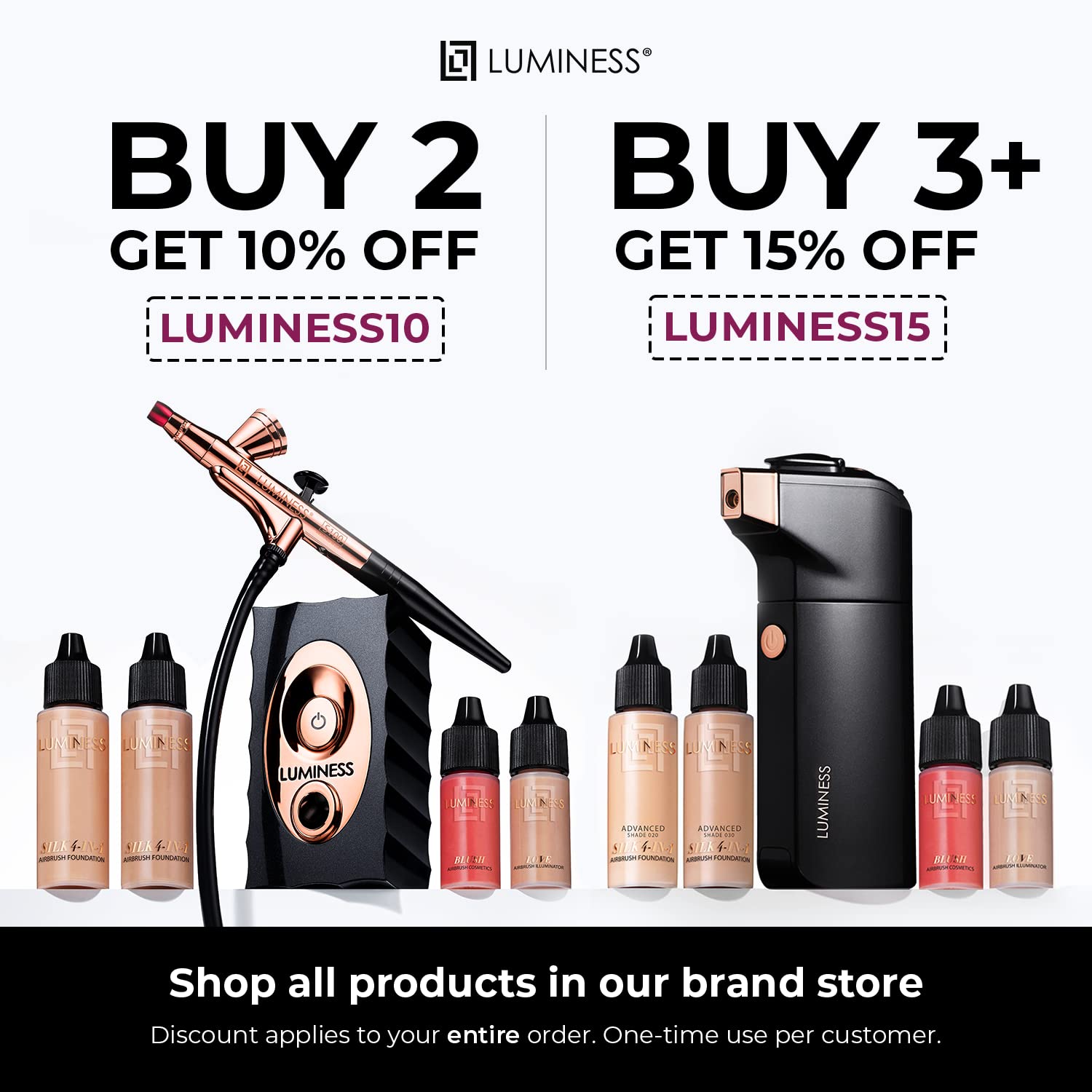 LUMINESS primer práctico para retoques y uso en movimiento