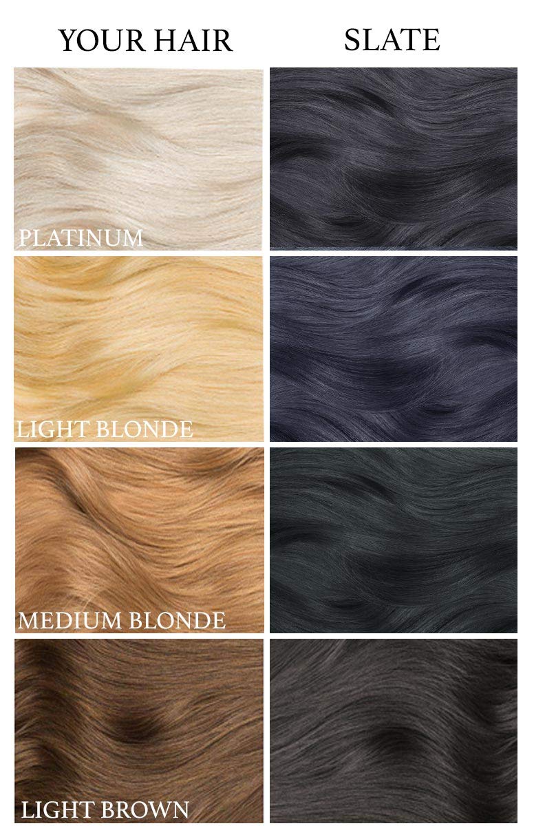 Lunar Tides Color Semi Permanente Gris Pizarra: Enjuague para acabado claro