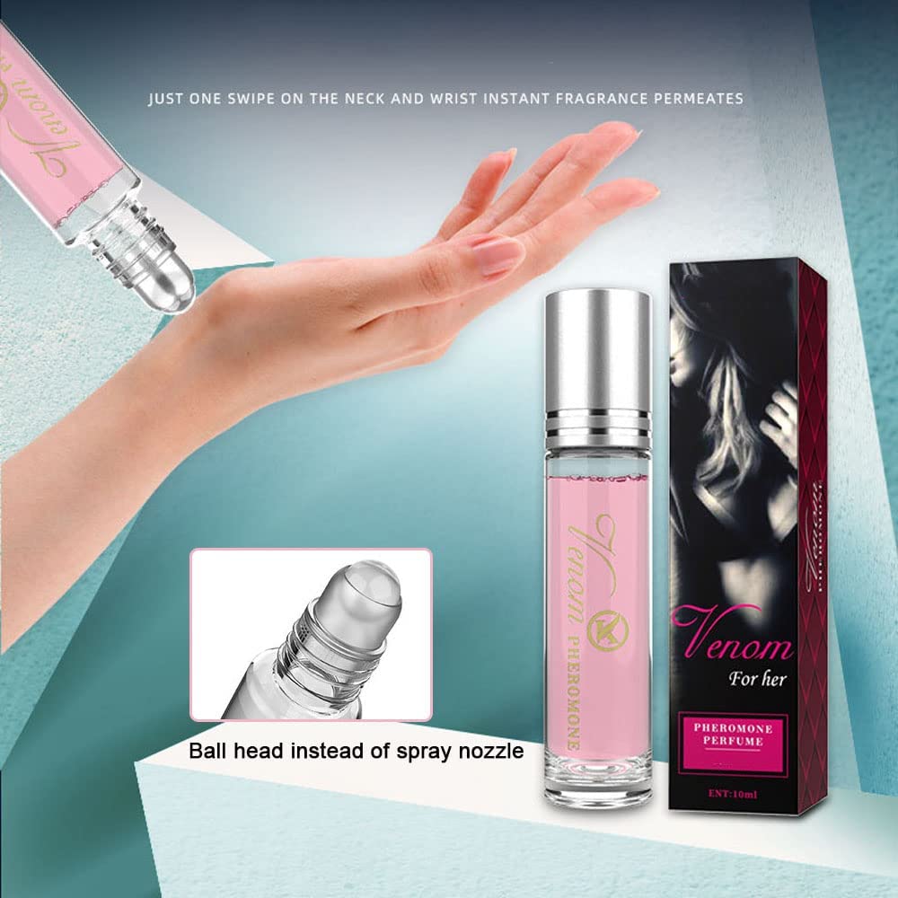 Lunex Phero Perfume con diseño de bola para aplicación precisa.