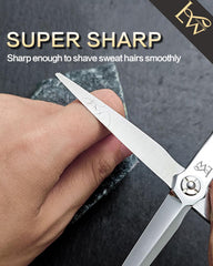 Lunwenksc acero japonés 440C garantiza filo estable y duradero.