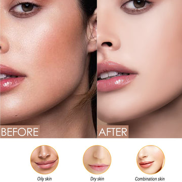 LUOTIVON puf grande para rostro y piel sensible.