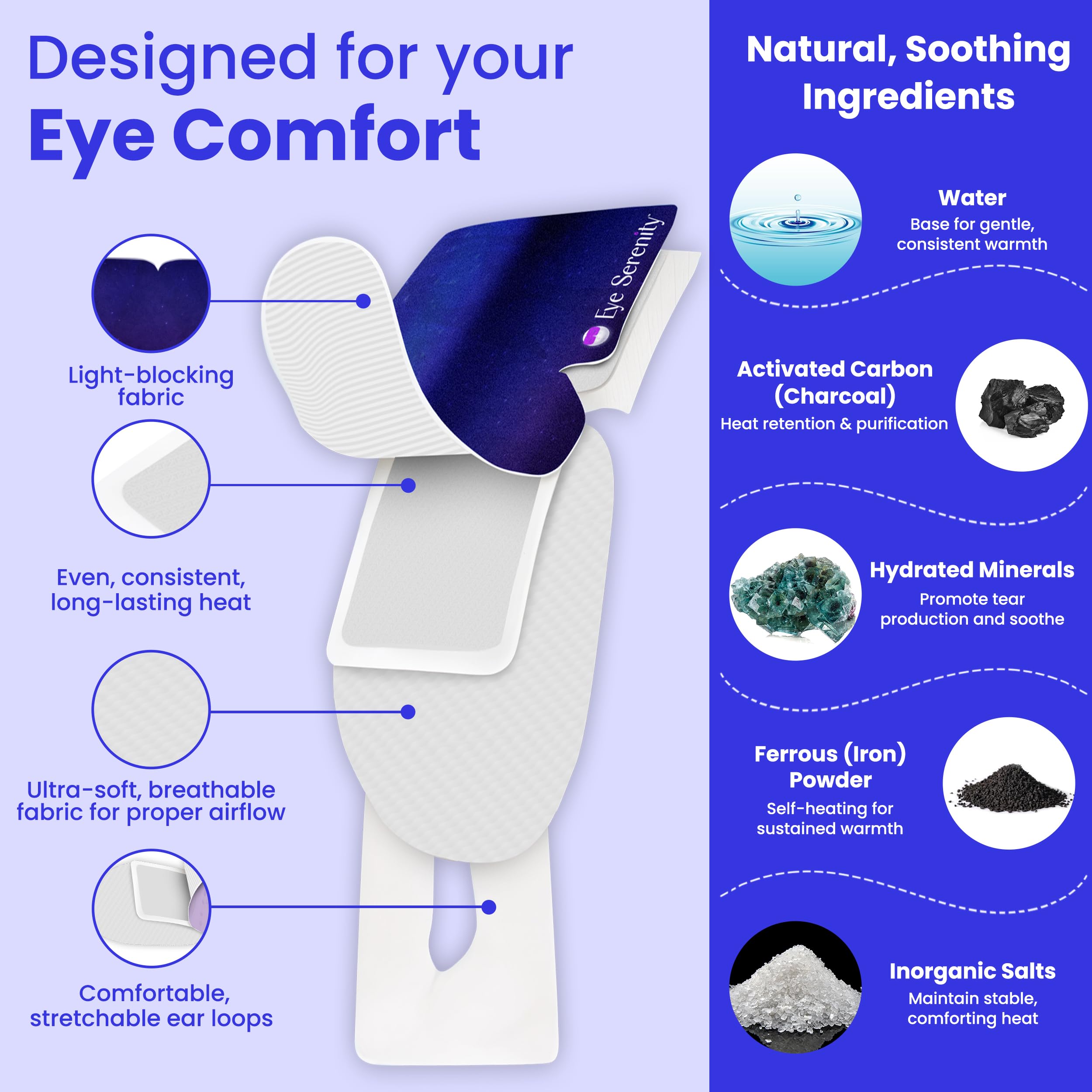 Moment de détente avec le masque yeux vapeur Lure Essentials