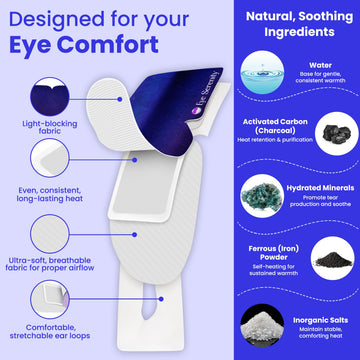Moment de détente avec le masque yeux vapeur Lure Essentials