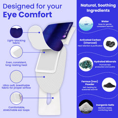 Moment de détente avec le masque yeux vapeur Lure Essentials