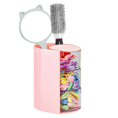 Luscinia Organizador de accesorios para cabello con rotación 180° para facilitar uso diario.