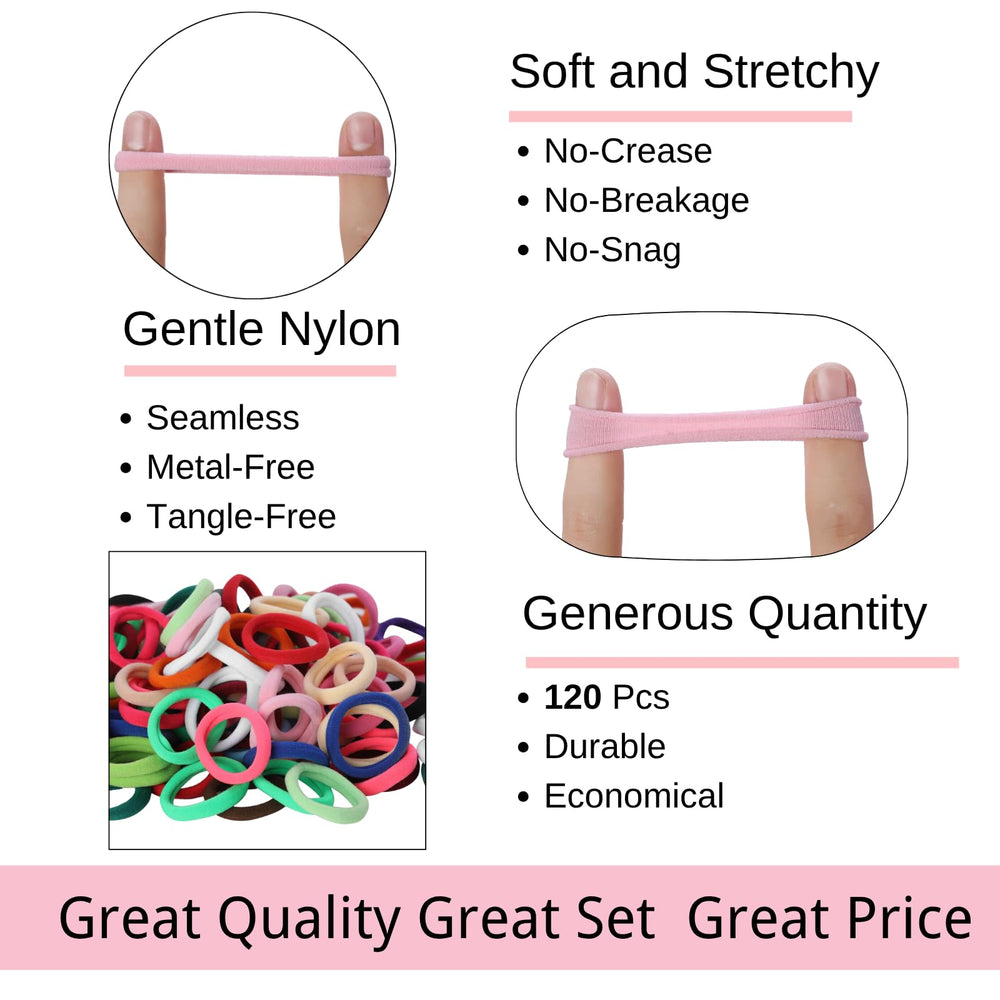 LuSeren caja de regalo elegante con ligas de pelo, ideal regalo práctico.