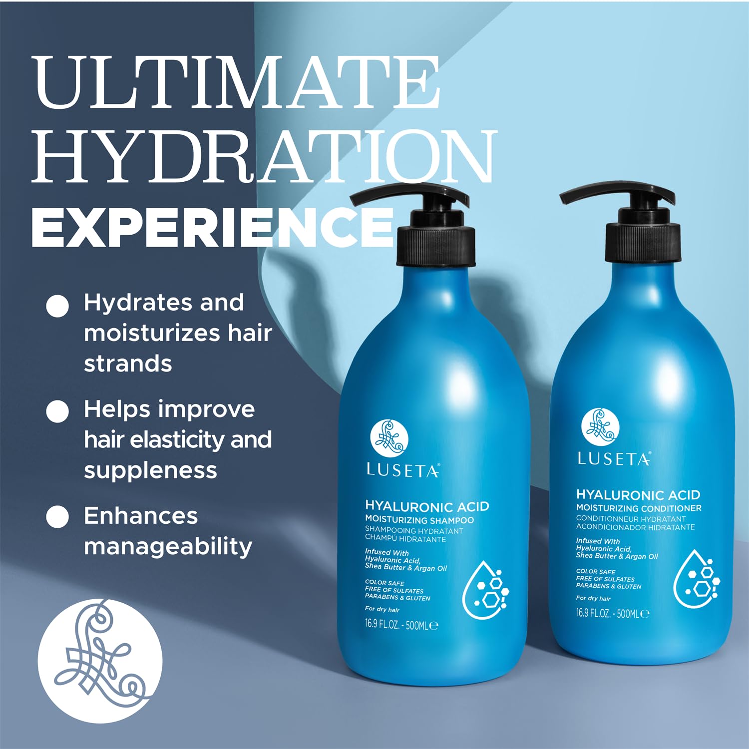 Luseta aceite argan: nutrición que restaura elasticidad del cabello dañado