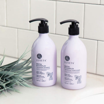 Luseta Biotin B-Complex Cabello brillante tras uso