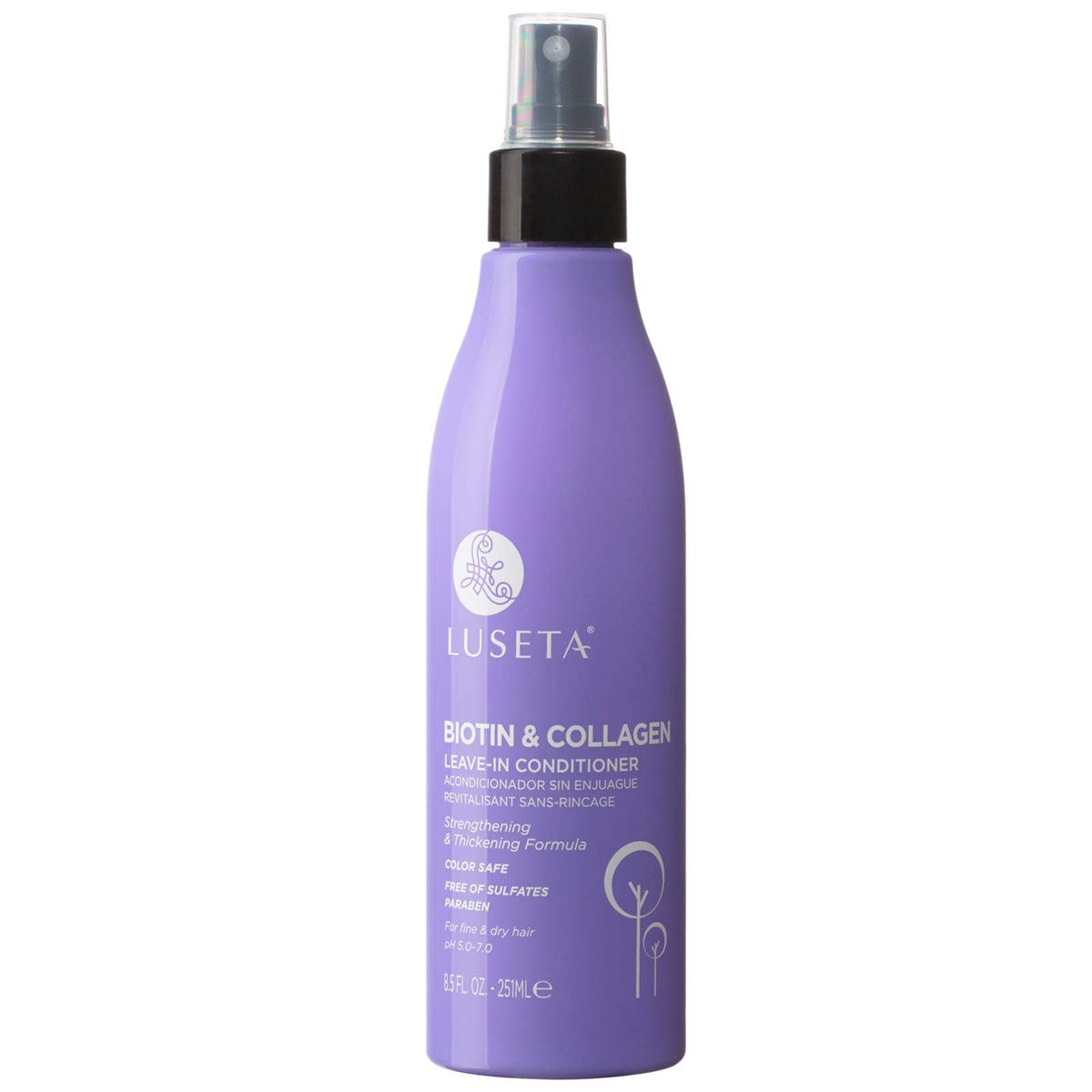 Luseta Biotin sin enjuague cuida el cabello y reduce la rotura