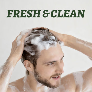 Luseta cabello-clarificado-arbol-de-te-argan sensación de limpieza duradera.