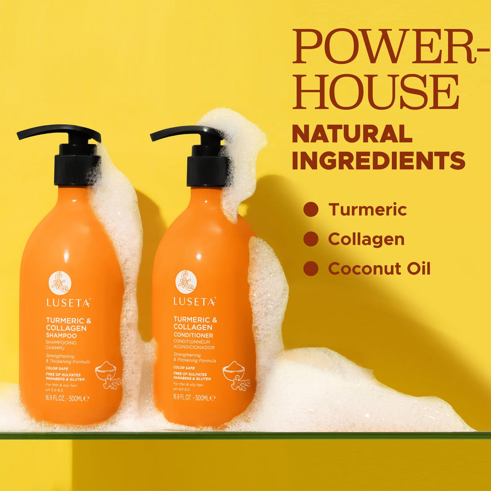 Luseta Cabello fino, apariencia con más volumen tras el lavado.