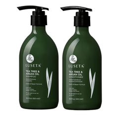 Luseta champú arbol-de-te-argan purifica el cuero cabelludo y controla la grasa.