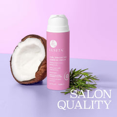 Luseta Crema Definidora de Rizos para aplicación suave y manejabilidad diaria.