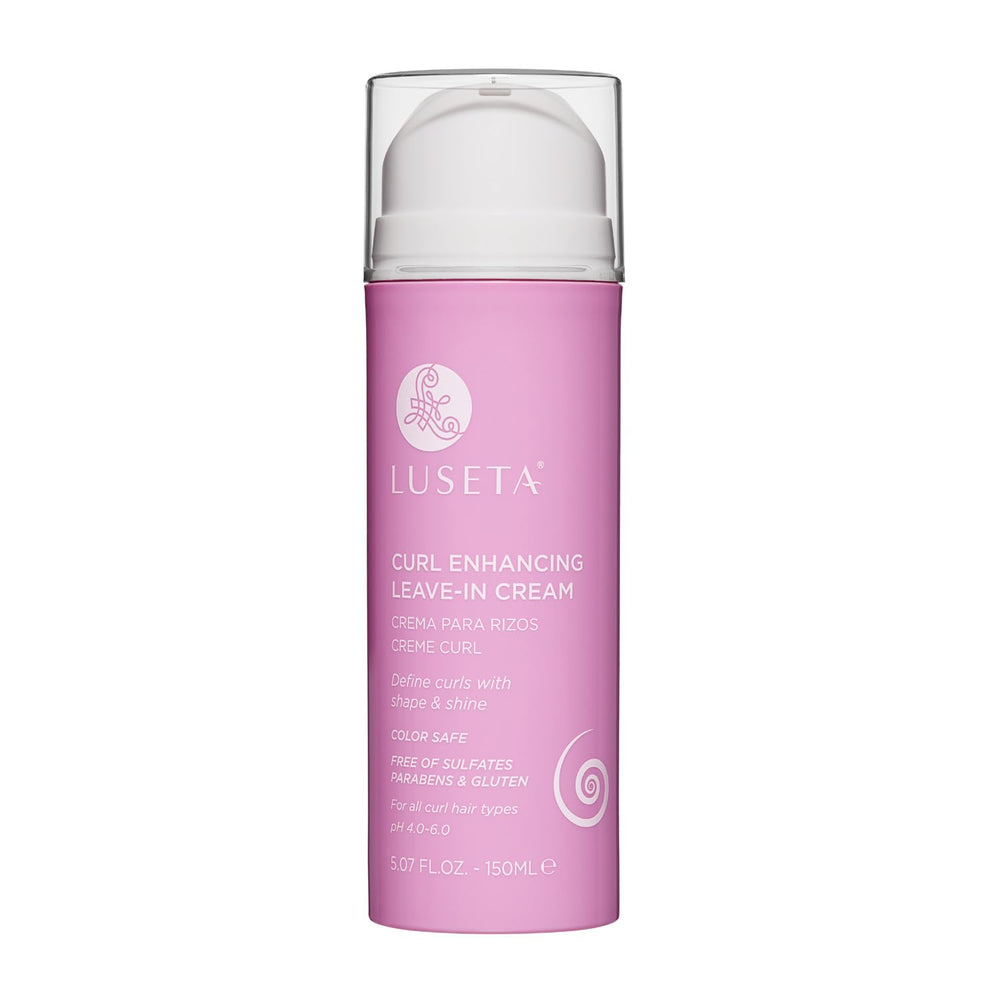 Luseta Crema Definidora de Rizos en bote para definición y brillo duradero.