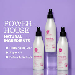 Luseta Perla Brillante sin enjuague, controla el encrespamiento para un cabello suave.