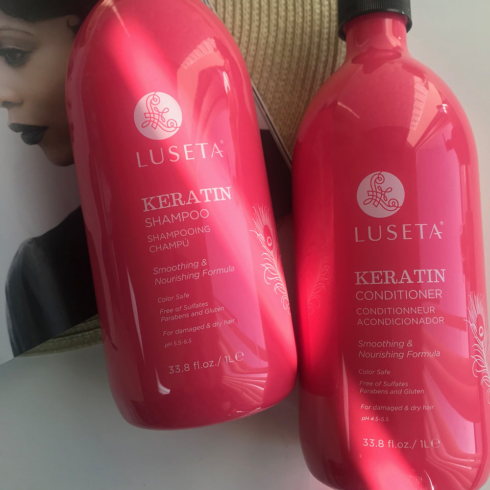 Luseta Keratin Smooth Sin Sulfatos: limpieza suave y respetuosa
