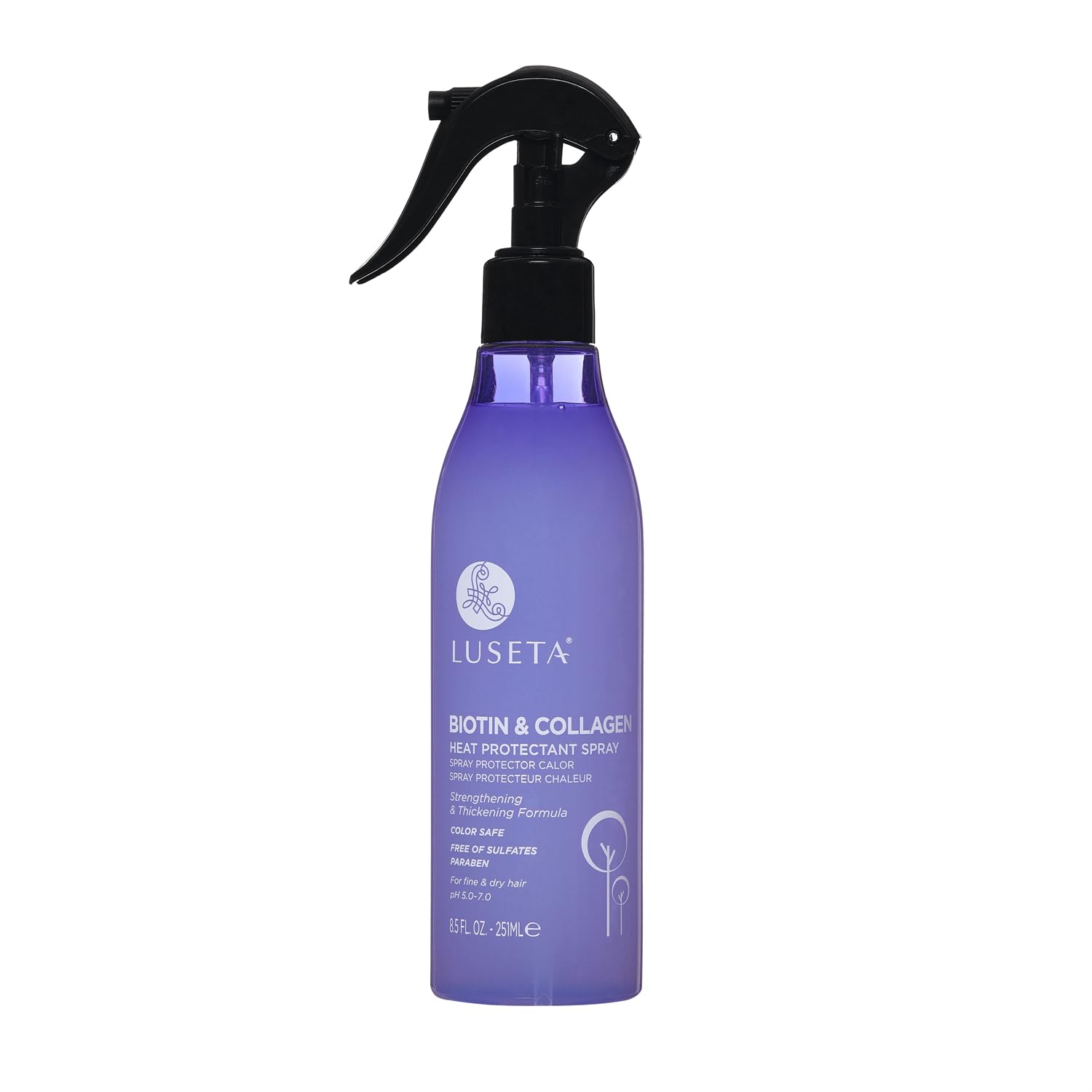 Luseta proteccion calor aerosol biotin-colageno para cabello