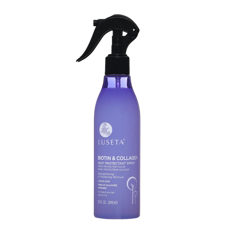 Luseta proteccion calor aerosol biotin-colageno para cabello