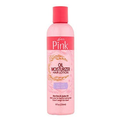 Lusters Pink: aceite ligero para cabello, hidratación y brillo.