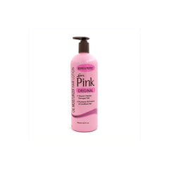 Luster's Pink Oil Moisturizer, botella frontal, hidrata cabello seco y suaviza