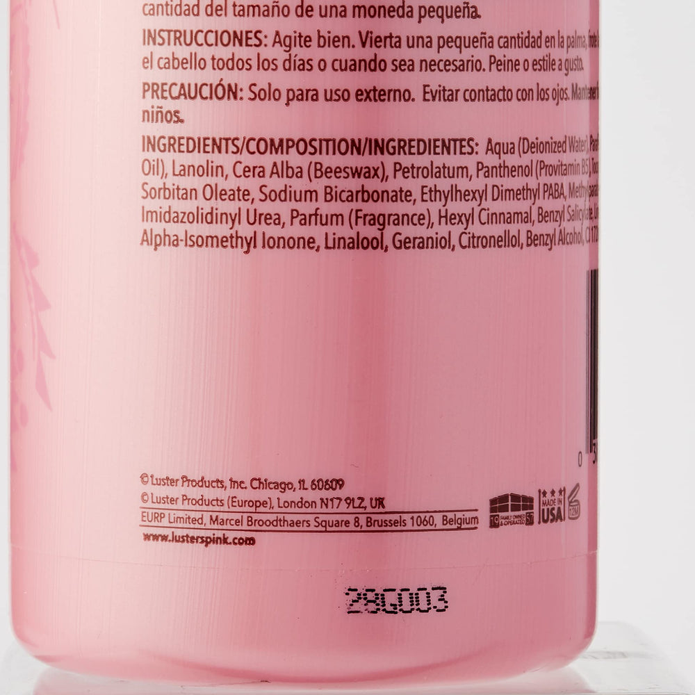 Luster's Pink Oil Moisturizer, cabello natural, reduce frizz y quiebres