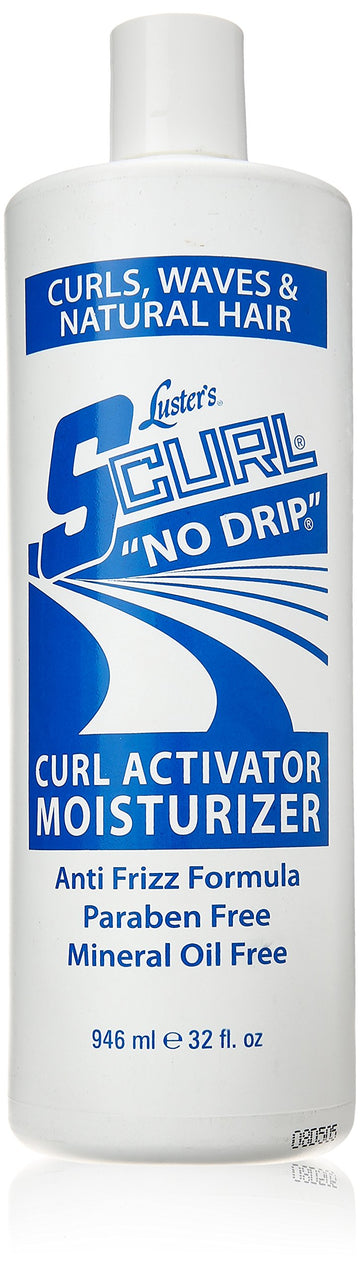 Luster's Right On Curl, botella de 32 onzas, brillo suave para rizos