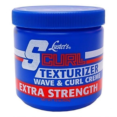 Luster's S Curl Texturizer aplicada para rizos definidos y brillo natural.