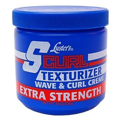 Luster's S Curl Texturizer aplicada para rizos definidos y brillo natural.