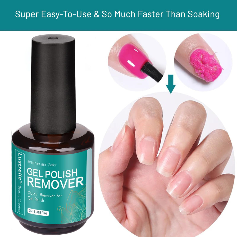 Fórmula segura de Lustrelle con resina natural para esmalte Gel