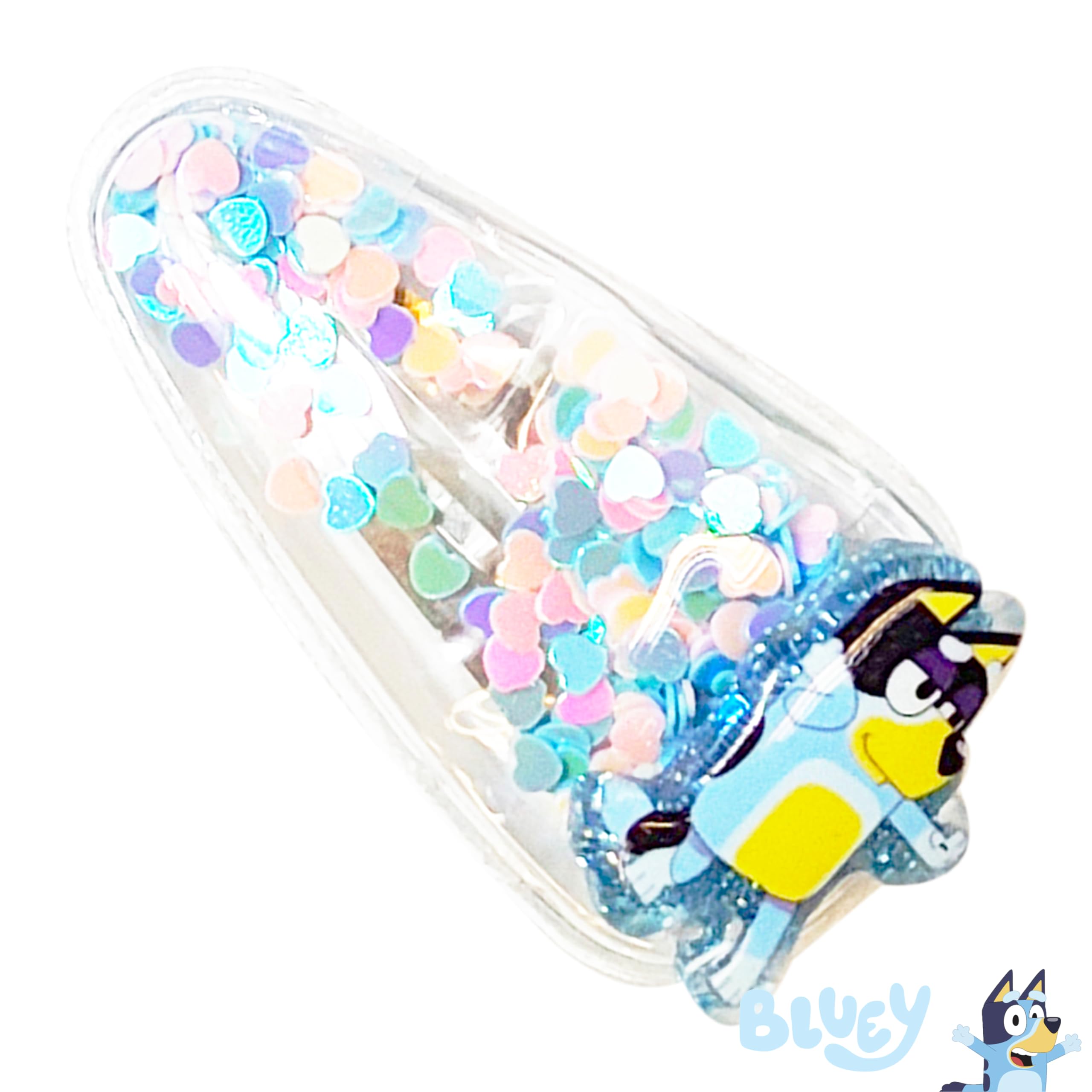 Set de accesorios Bluey LUV HER para niñas, fáciles de combinar.
